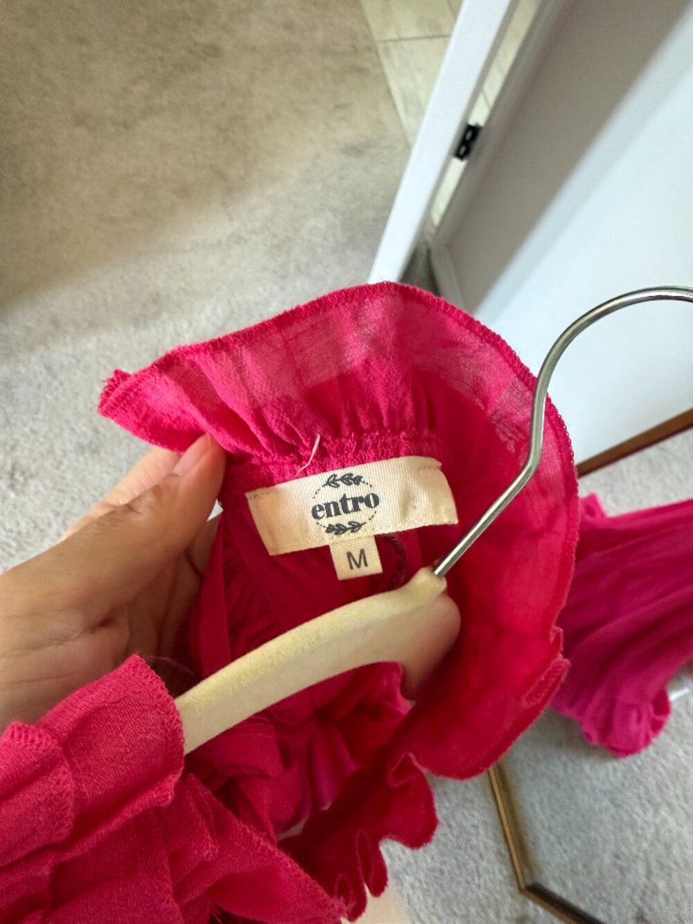 Red Dress Botique Hot Pink Maxi Dress (Size M) - Picture 3 of 5